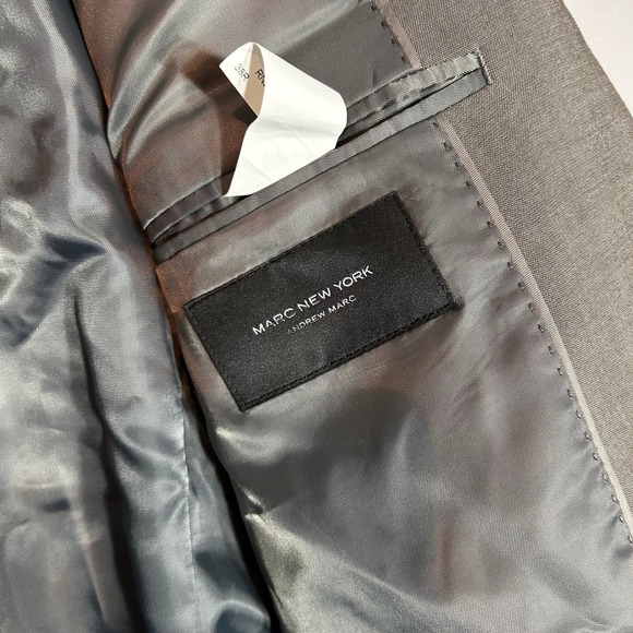 Marc New York Blazer Sport Coat Stretch Modern Fit Business Casual 38R - Picture 3 of 6